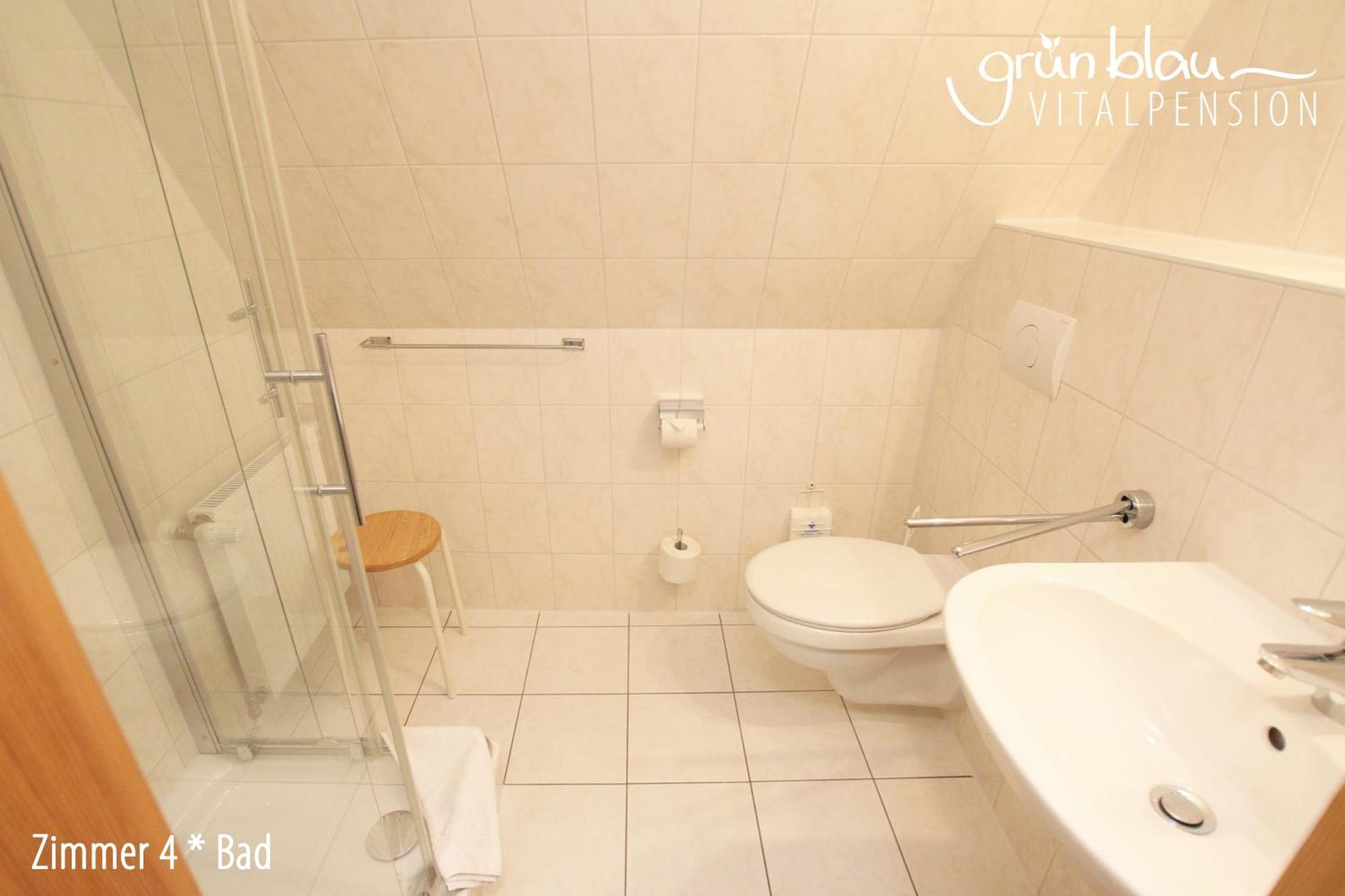 Gruenblau Relax Pension & Apartments ロストック エクステリア 写真